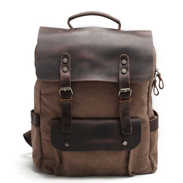 Vintage Multifunction Backpack