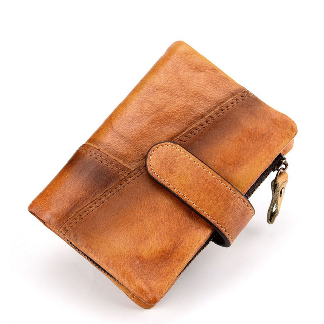 Retro Leather Unisex Wallet