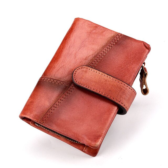 Retro Leather Unisex Wallet