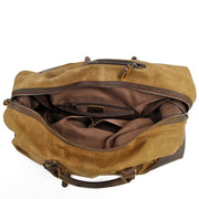 Vintage Waxed Canvas Duffel Bag