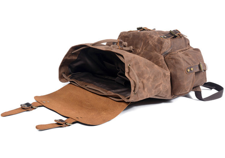 Vintage Leather Waterproof Travel Bag