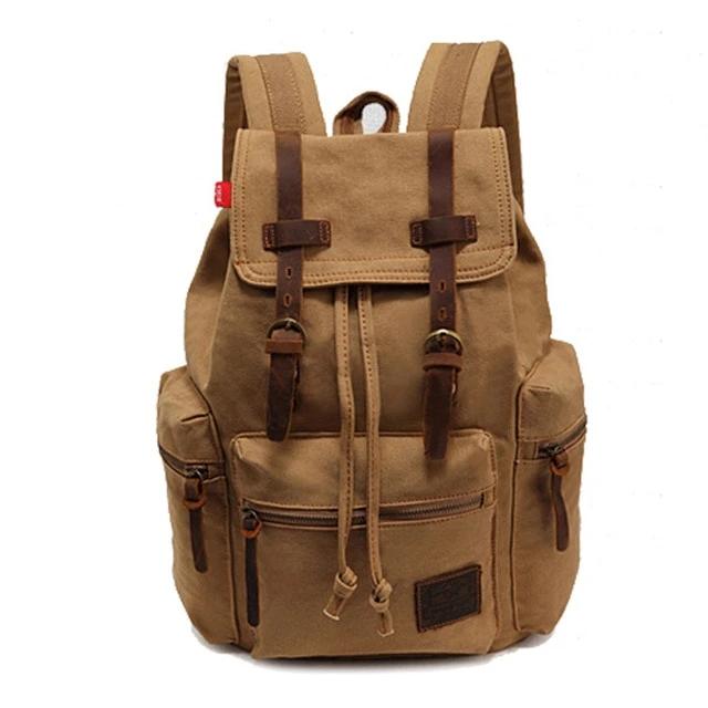 Vintage Canvas Backpack