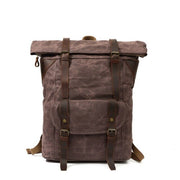 Journeyman Leather Retro Backpack